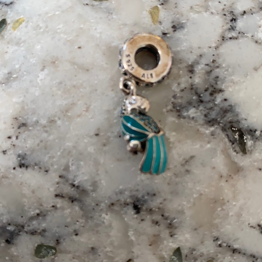 Adorable Pandora Parrot Charm!